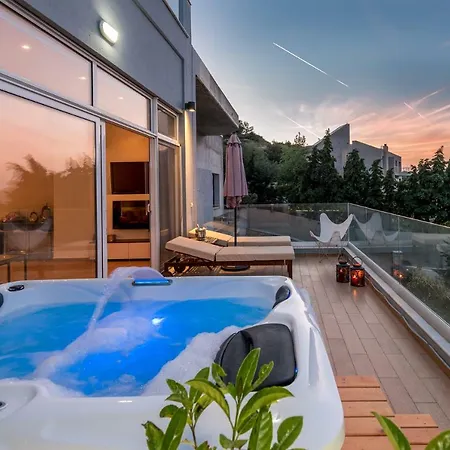 Flyviewflatsgold Privatehottub With Seaview Apartament Ixia (Rhodes)
