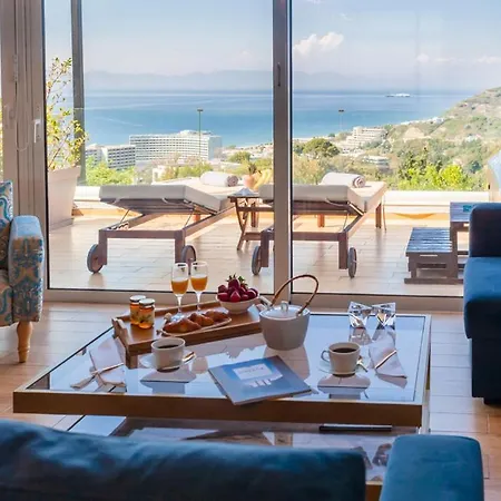 Flyviewflatsgold Privatehottub With Seaview * Ixia (Rhodes)