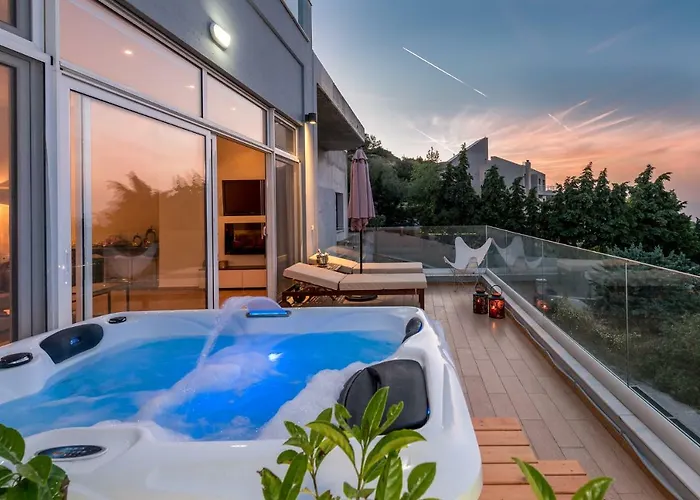 Flyviewflatsgold Privatehottub With Seaview アパート イキソス