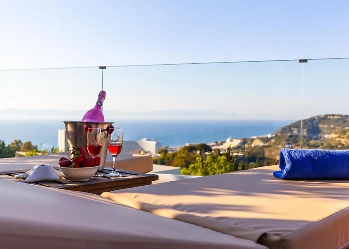 Flyviewflatsgold Privatehottub With Seaview * Ixia (Rhodes)