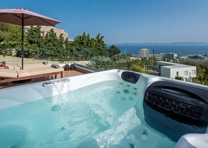 Flyviewflatsgold Privatehottub With Seaview Apartament *